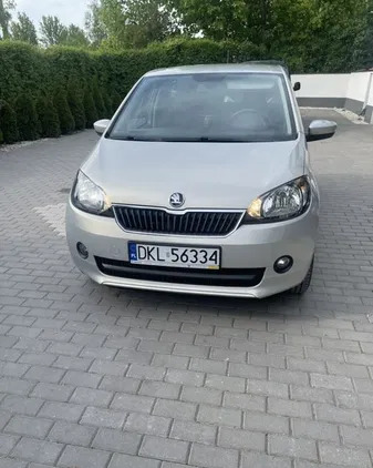 skoda citigo Skoda Citigo cena 27600 przebieg: 74000, rok produkcji 2014 z Kłodzko